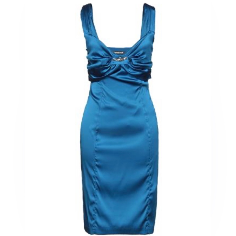 Roberto Cavalli Snake-Embellished Bodycon Dress